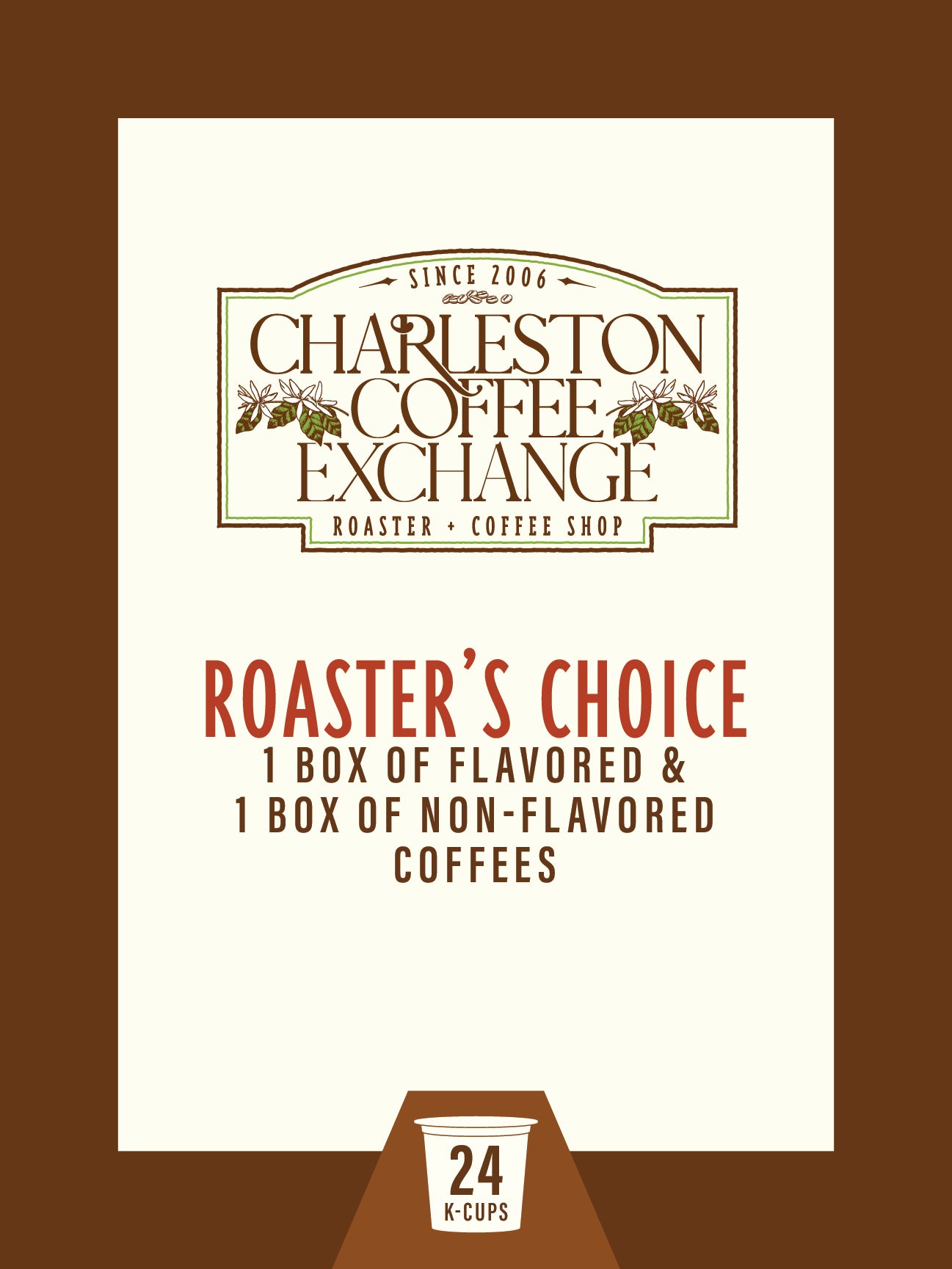 Roaster's Choice - 12 Flavored & 12 Non-Flavored K-Cups™